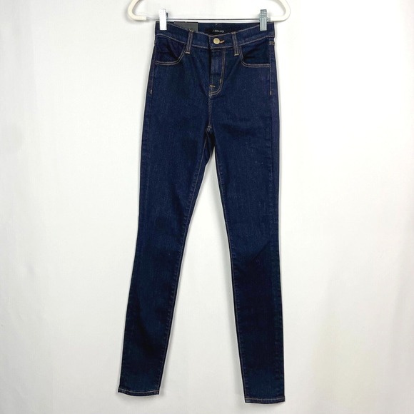 J Brand Denim - J Brand Maria High Rise Skinny Jeans Women's Size‎ 23 Dark Wash Denim